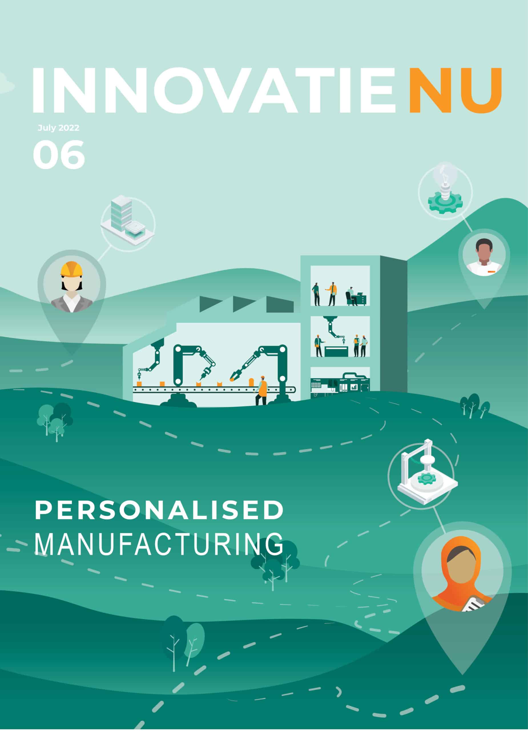 InnovatieNU issue 6 Personalised manufacturing cover image