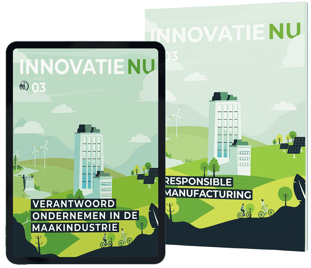 Omslag InnovatieNU uitgave 3 verantwoord ondernemen in de maakindustrie