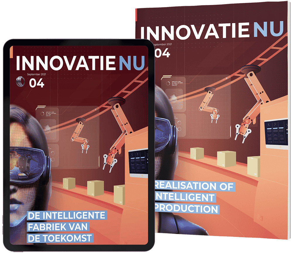 Cover InnovatieNU uitgave 4 De intelligente fabriek van de toekomst