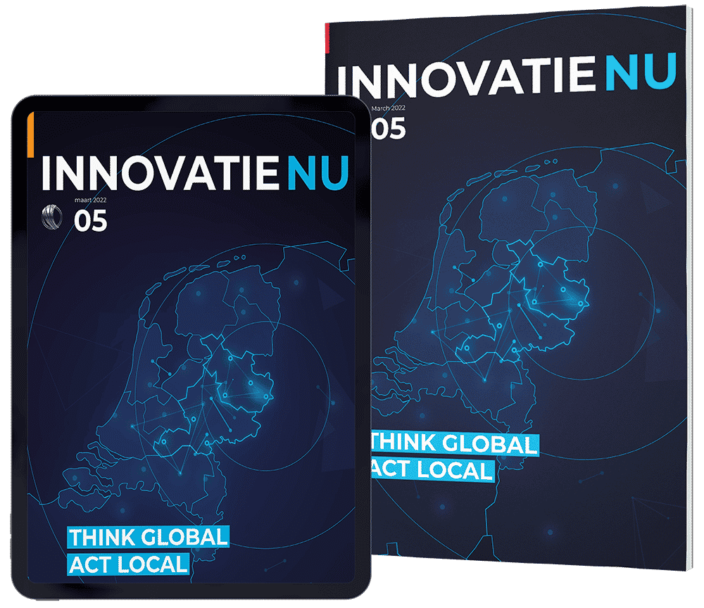 Omslag InnovatieNU uitgave 5 think global, act local in Oost-Nederland